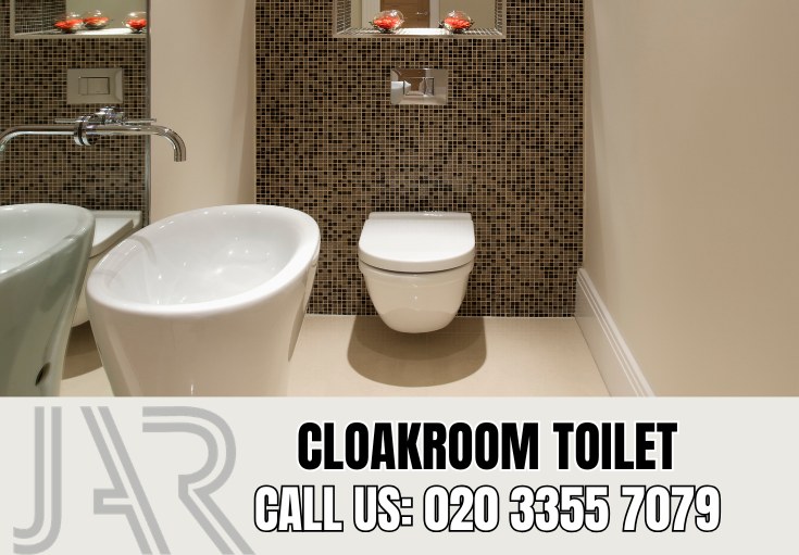 Cloakroom and Downstairs Toilet Installation by Mortlake Bathroom Fitters
